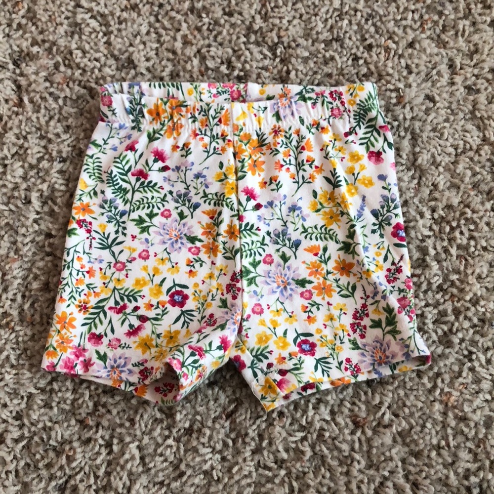 Floral Bike Shorts
